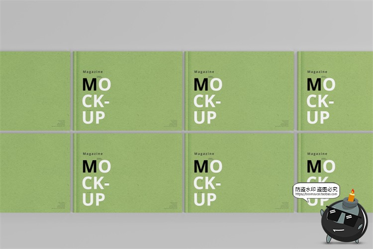 图片[31]-横板产品宣传画册书籍杂志本子封面展开叠起智能样机PSD模板素材-设计猿