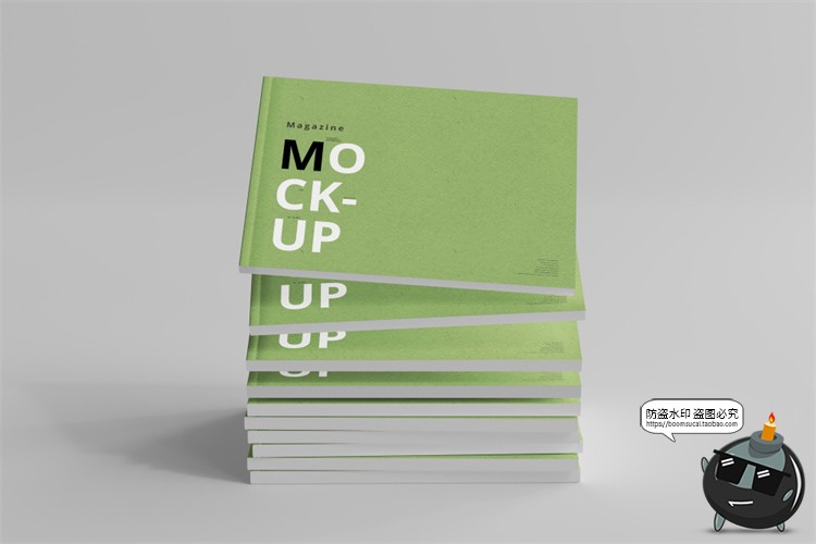 图片[35]-横板产品宣传画册书籍杂志本子封面展开叠起智能样机PSD模板素材-设计猿