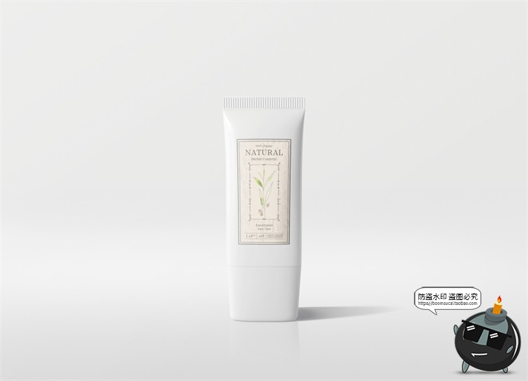 图片[5]-化妆品护肤品方形瓶子包装样机洗浴沐浴组合VI样机PSD模板PS素材-设计猿