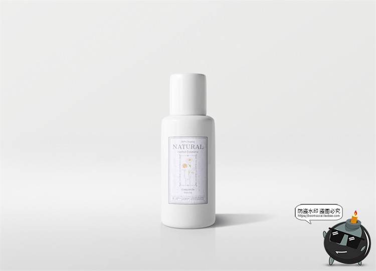 图片[6]-化妆品护肤品方形瓶子包装样机洗浴沐浴组合VI样机PSD模板PS素材-设计猿