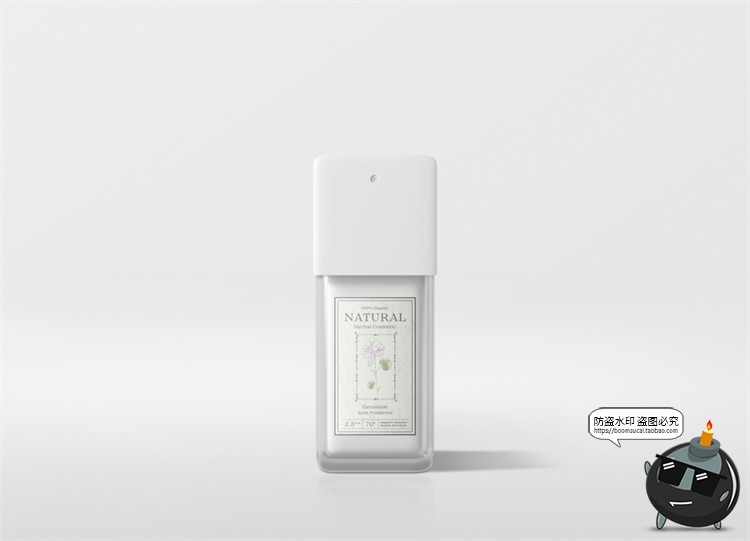 图片[7]-化妆品护肤品方形瓶子包装样机洗浴沐浴组合VI样机PSD模板PS素材-设计猿