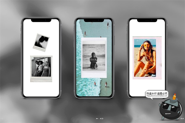 图片[5]-胶卷胶片框架品牌推广新媒体电商海报PNG边框PSD样机模板PS素材-设计猿