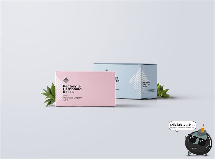 图片[11]-牛皮纸箱快递箱子包装盒瓦楞纸盒VI效果图展示PSD贴图样机ps素材-设计猿