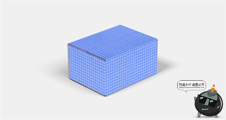 图片[26]-牛皮纸箱快递箱子包装盒瓦楞纸盒VI效果图展示PSD贴图样机ps素材-设计猿