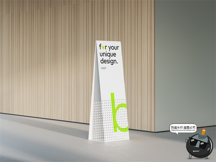 图片[13]-城市导视系统指示牌指引牌路标广告牌效果图PSD模板贴图样机素材-设计猿