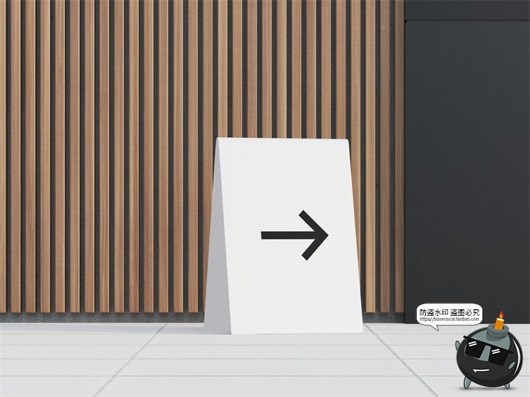 图片[21]-城市导视系统指示牌指引牌路标广告牌效果图PSD模板贴图样机素材-设计猿