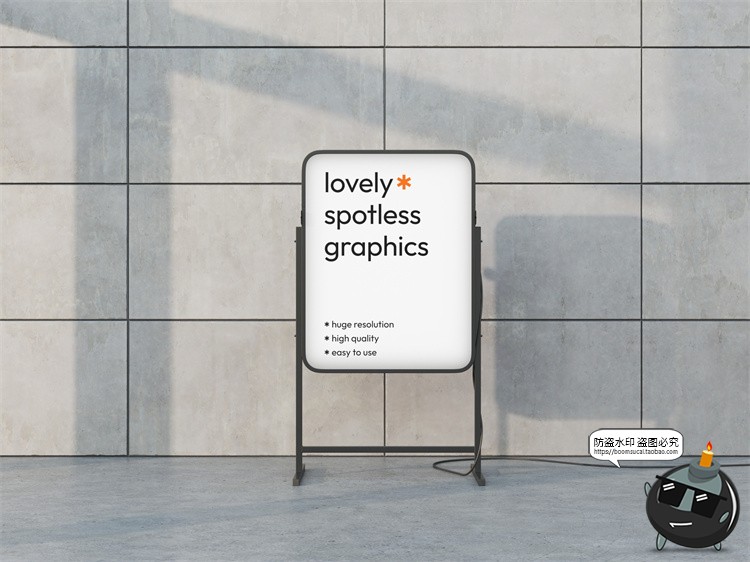 图片[29]-城市导视系统指示牌指引牌路标广告牌效果图PSD模板贴图样机素材-设计猿