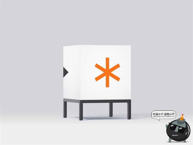 图片[32]-城市导视系统指示牌指引牌路标广告牌效果图PSD模板贴图样机素材-设计猿