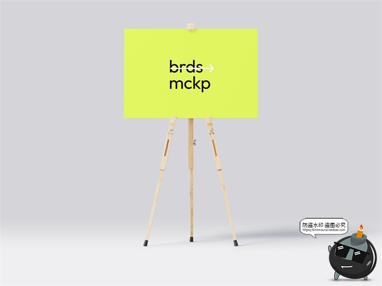 图片[56]-城市导视系统指示牌指引牌路标广告牌效果图PSD模板贴图样机素材-设计猿