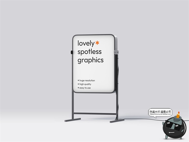 图片[57]-城市导视系统指示牌指引牌路标广告牌效果图PSD模板贴图样机素材-设计猿