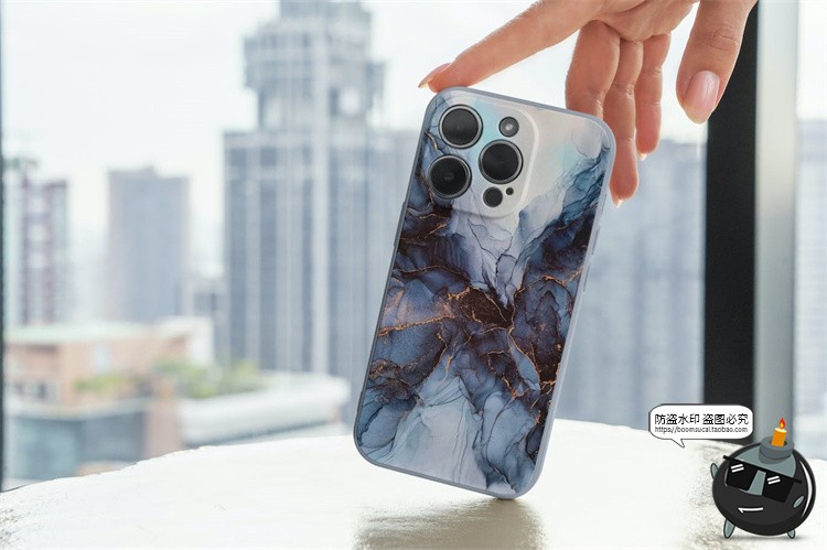 图片[3]-苹果iPhone14Pro手机壳样机外壳直角边保护套贴图效果展示PSD素-设计猿