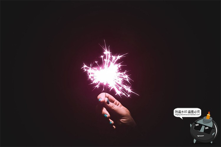 烟花光效火花火星火芒光效特效璀璨节日庆祝背景后期元素PNG免抠图片素材-设计猿