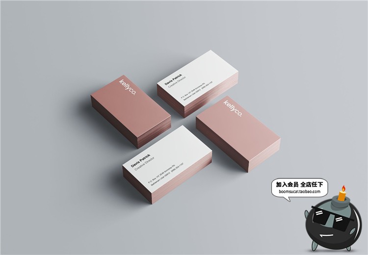 图片[8]-品牌形象商务企业VI名片样机展示模型mockups文创样机PSD模板素材-设计猿