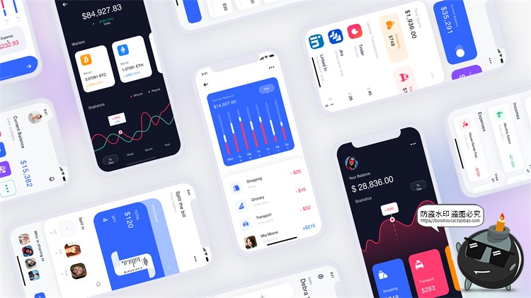 图片[9]-手机APP界面展示介绍排版演示样机UI作品集简历面试PSD模板素材-设计猿