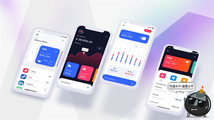 图片[12]-手机APP界面展示介绍排版演示样机UI作品集简历面试PSD模板素材-设计猿