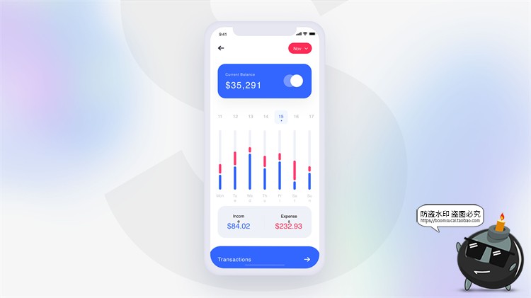 图片[16]-手机APP界面展示介绍排版演示样机UI作品集简历面试PSD模板素材-设计猿