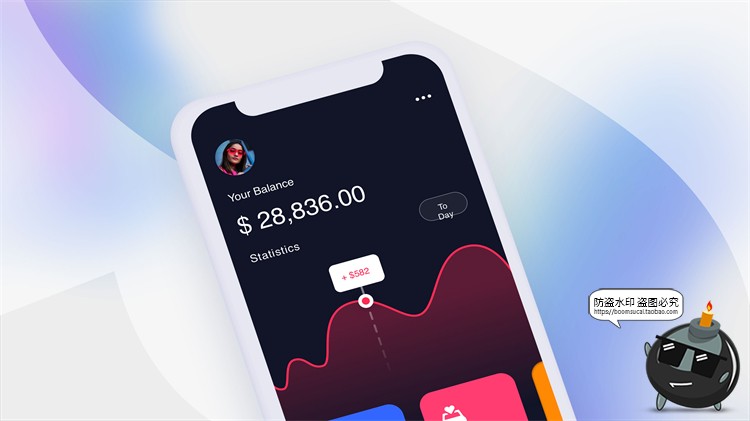 图片[18]-手机APP界面展示介绍排版演示样机UI作品集简历面试PSD模板素材-设计猿