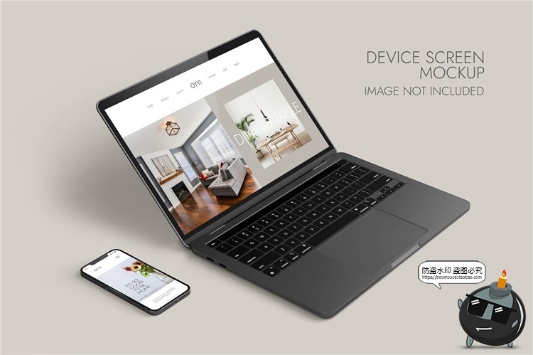 图片[8]-网页APP界面UI设备电脑笔记本屏幕作品集演示样机PSD模板PS素材-设计猿