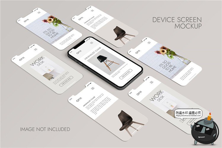 图片[6]-网页APP界面UI设备电脑笔记本屏幕作品集演示样机PSD模板PS素材-设计猿