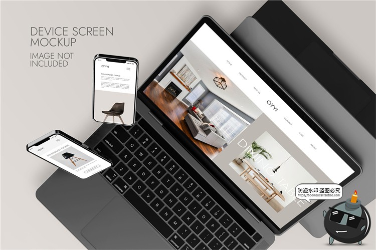 图片[14]-网页APP界面UI设备电脑笔记本屏幕作品集演示样机PSD模板PS素材-设计猿