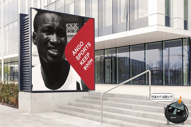 图片[2]-体育运动品牌VI提案LOGO标识效果图展示智能贴图样机PSD模板素材-设计猿