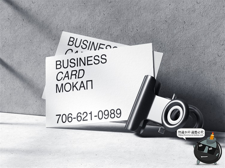 图片[3]-潮流简约名片书籍信封纸物料杯信纸文具Vi品牌样机PSD模板PS素材-设计猿