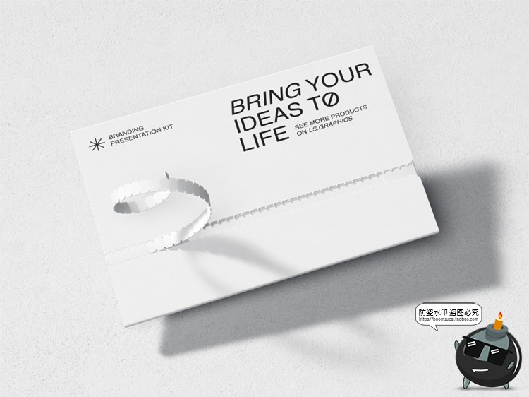 图片[8]-潮流简约名片书籍信封纸物料杯信纸文具Vi品牌样机PSD模板PS素材-设计猿