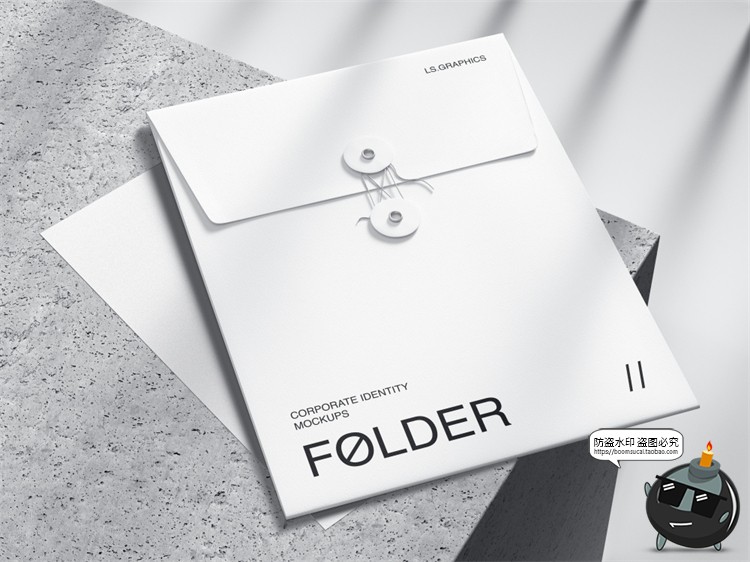图片[11]-潮流简约名片书籍信封纸物料杯信纸文具Vi品牌样机PSD模板PS素材-设计猿