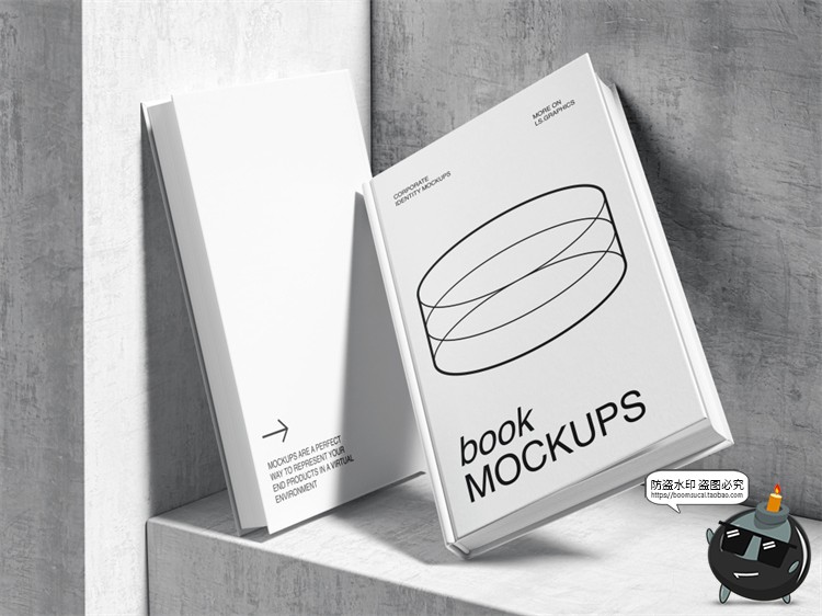 图片[12]-潮流简约名片书籍信封纸物料杯信纸文具Vi品牌样机PSD模板PS素材-设计猿