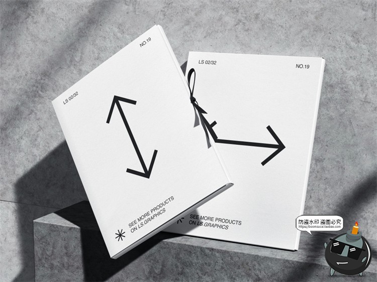 图片[14]-潮流简约名片书籍信封纸物料杯信纸文具Vi品牌样机PSD模板PS素材-设计猿