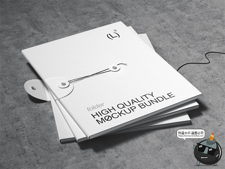 图片[18]-潮流简约名片书籍信封纸物料杯信纸文具Vi品牌样机PSD模板PS素材-设计猿