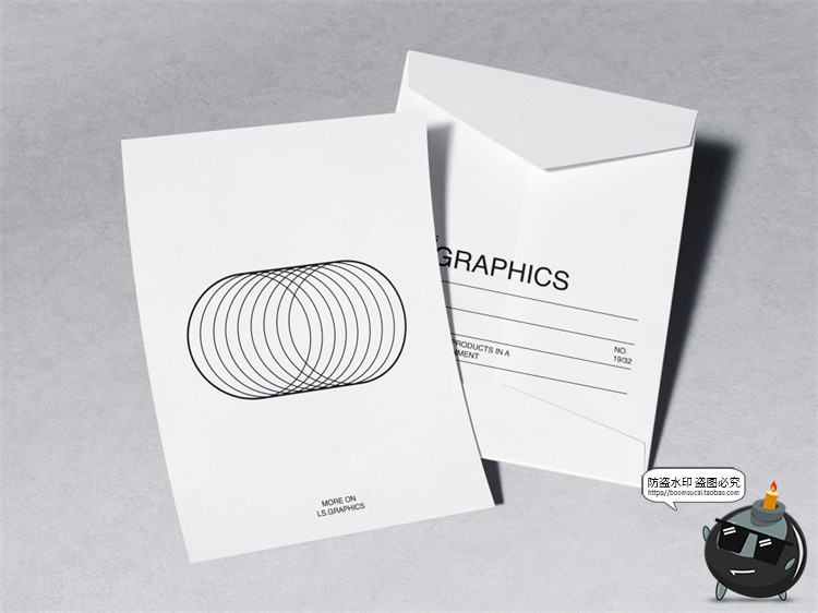 图片[28]-潮流简约名片书籍信封纸物料杯信纸文具Vi品牌样机PSD模板PS素材-设计猿