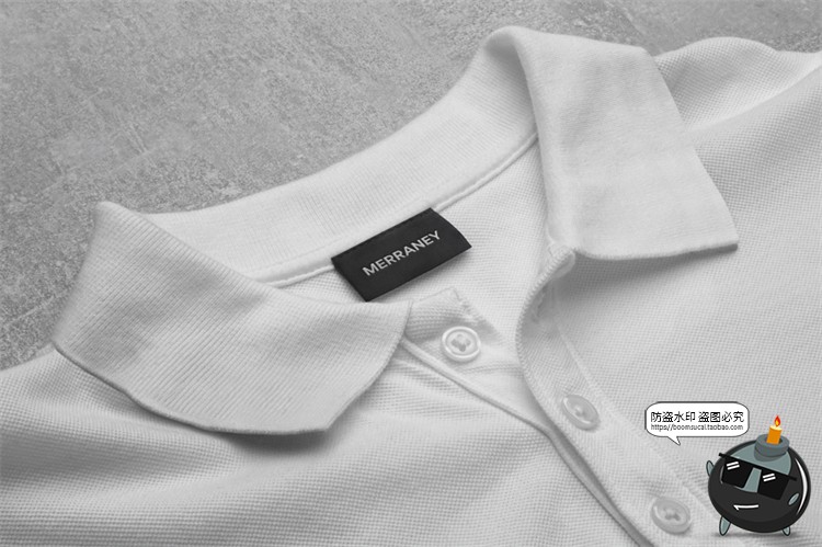 图片[27]-衣服领标标签衣标刺绣绣花标签服装品牌标志样机PSD模板PS素材-设计猿