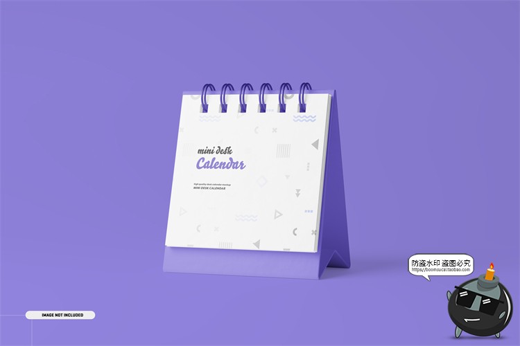 图片[2]-迷你桌面台历日历月历计划表日程表文创样机贴图PSD模板PS素材-设计猿