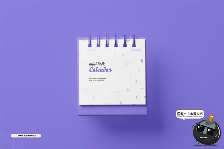图片[8]-迷你桌面台历日历月历计划表日程表文创样机贴图PSD模板PS素材-设计猿