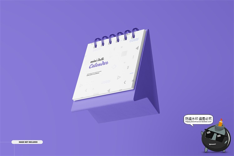 图片[9]-迷你桌面台历日历月历计划表日程表文创样机贴图PSD模板PS素材-设计猿