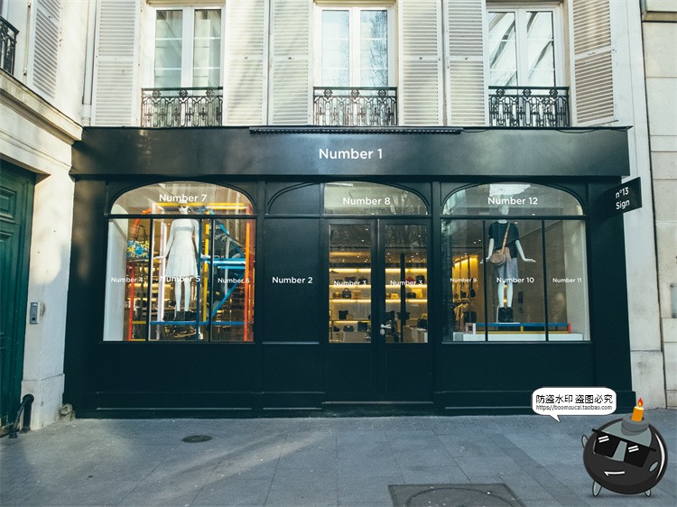 图片[36]-欧式街头复古商业店铺商店招牌玻璃门头门面店招样机PSD模板素材-设计猿