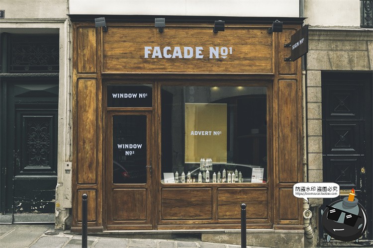 图片[58]-欧式街头复古商业店铺商店招牌玻璃门头门面店招样机PSD模板素材-设计猿