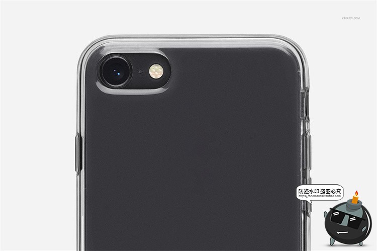 图片[16]-苹果iPhone8透明塑料手机壳外壳保护套图案贴图样机PSD模板PS素-设计猿