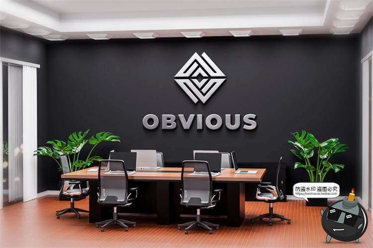 图片[10]-公司企业形象3D立体LOGO标志办公室会议室墙展示样机PSD模板素材-设计猿