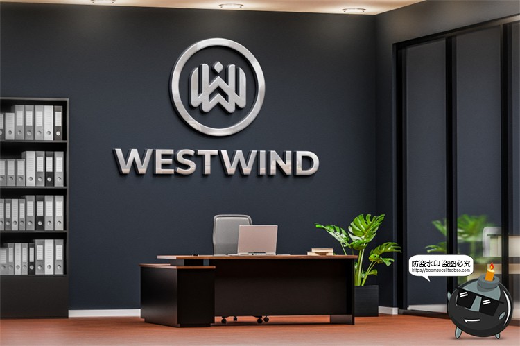 图片[13]-公司企业形象3D立体LOGO标志办公室会议室墙展示样机PSD模板素材-设计猿