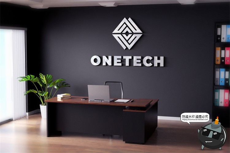 图片[18]-公司企业形象3D立体LOGO标志办公室会议室墙展示样机PSD模板素材-设计猿