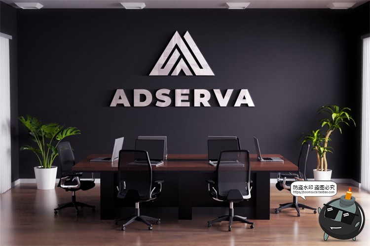 图片[19]-公司企业形象3D立体LOGO标志办公室会议室墙展示样机PSD模板素材-设计猿