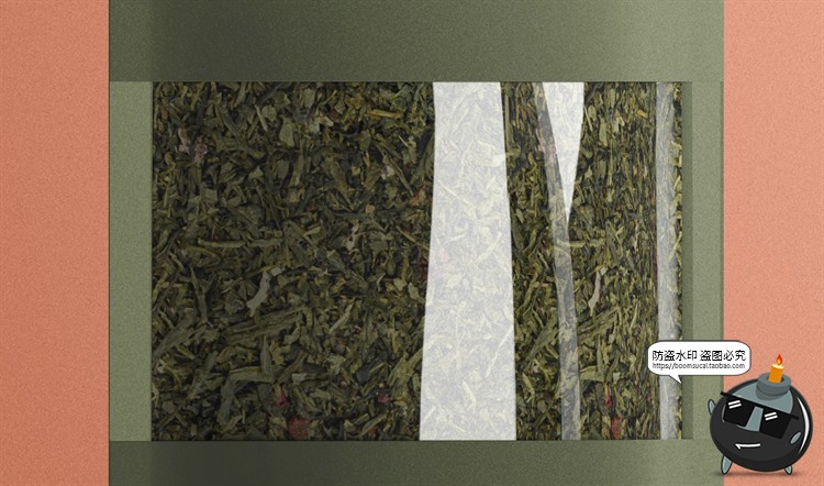 图片[2]-镂空食品茶叶自立袋自封袋包装VI效果展示PSD模板贴图样机PS素材-设计猿