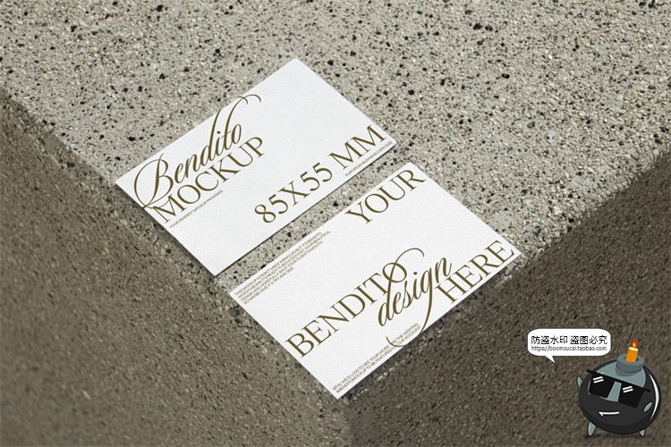 图片[20]-小众日光质感文创VI海报名片传单户外广告手PSD模板样机PS素材-设计猿