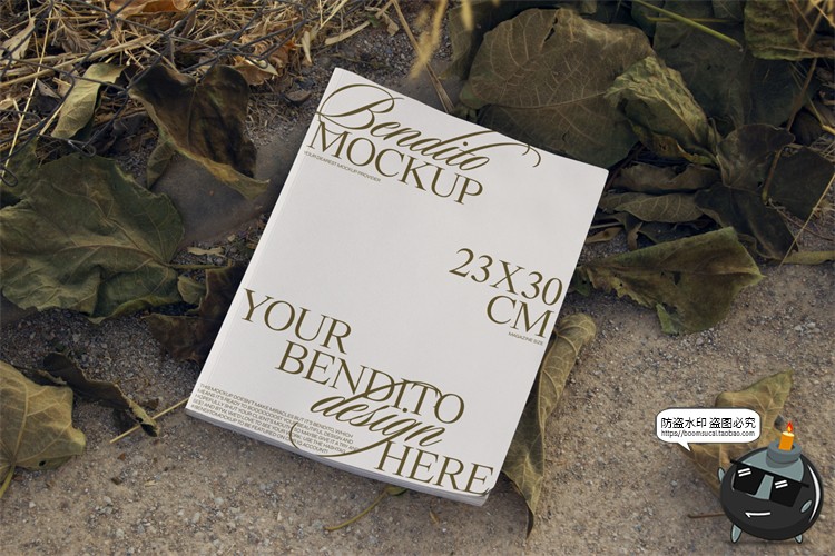 图片[30]-小众日光质感文创VI海报名片传单户外广告手PSD模板样机PS素材-设计猿