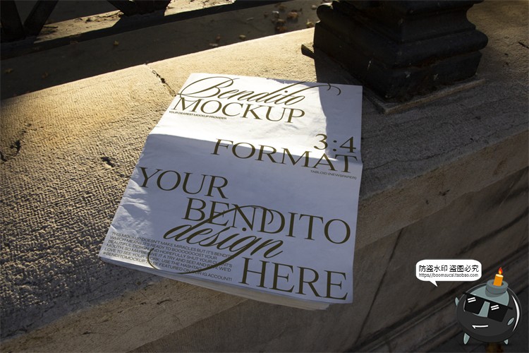 图片[37]-小众日光质感文创VI海报名片传单户外广告手PSD模板样机PS素材-设计猿