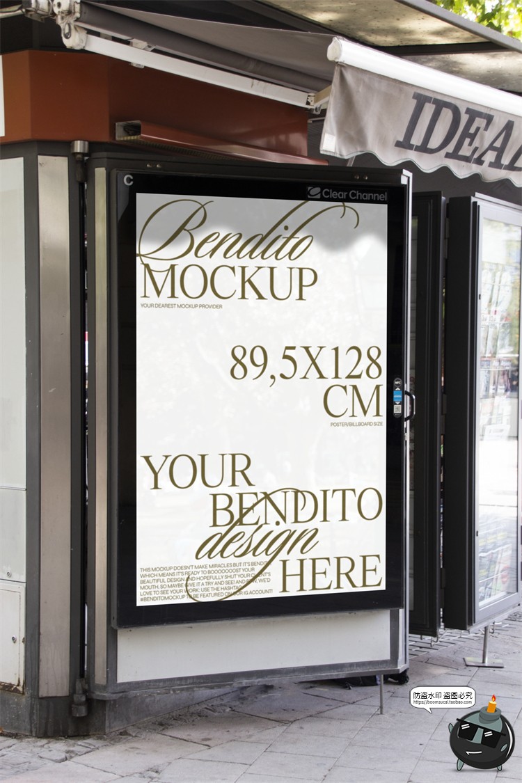 图片[45]-小众日光质感文创VI海报名片传单户外广告手PSD模板样机PS素材-设计猿