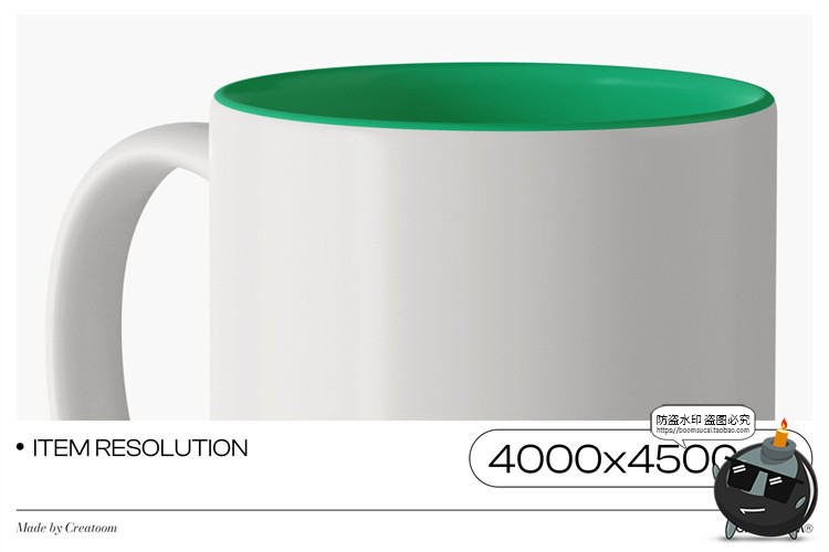 图片[4]-马克杯陶瓷咖啡杯水杯直筒杯智能贴图效果展示样机PSD模板PS素材-设计猿