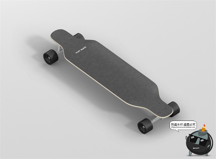 图片[2]-街头潮流滑板滑轮板产品多角度效果展示mockups样机PSD模板PS素材-设计猿